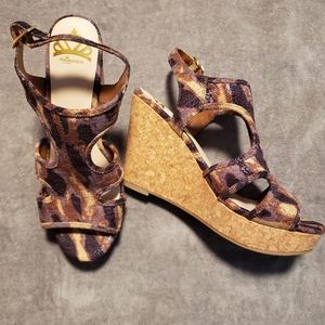 Fergalicious Kenzie Wedge Sandals